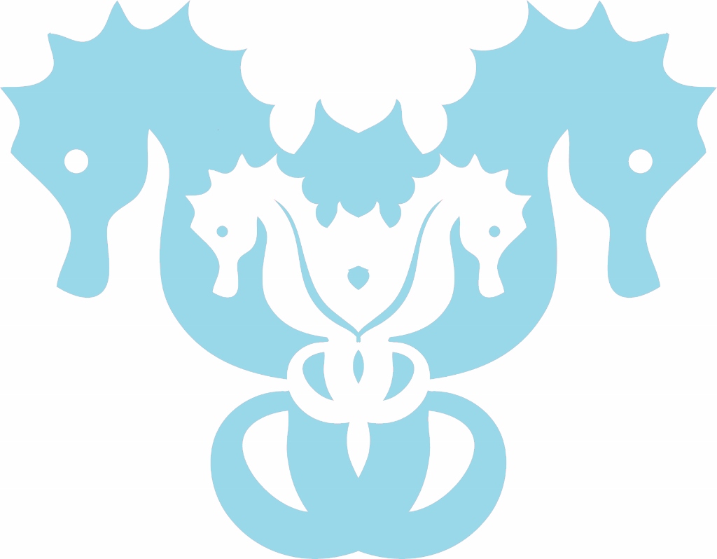 Seahorse Logo | missfrugalfancypants.com