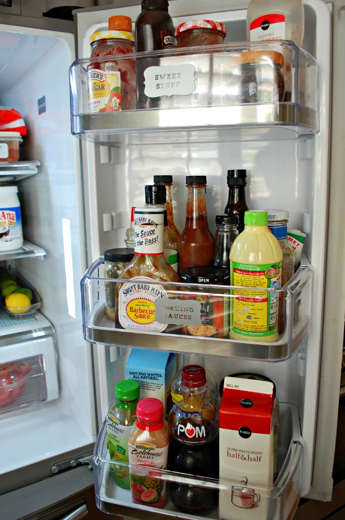 Fridge Organization to Reduce Waste | missfrugalfancypants.com