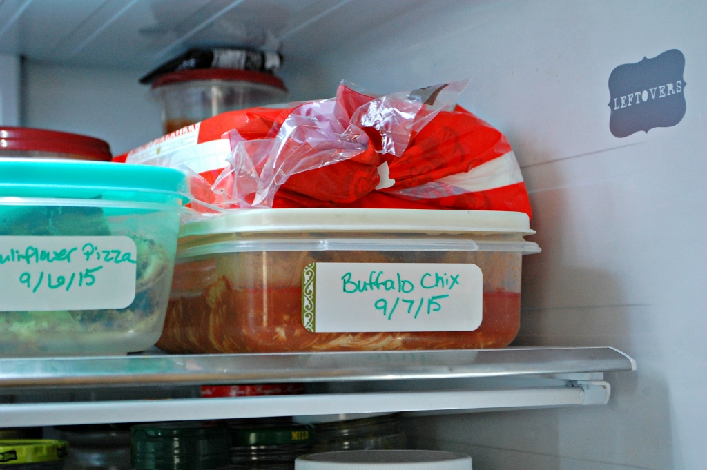 Fridge Organization to Reduce Waste | missfrugalfancypants.com