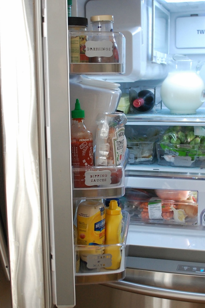 Fridge Organization to Reduce Waste | missfrugalfancypants.com
