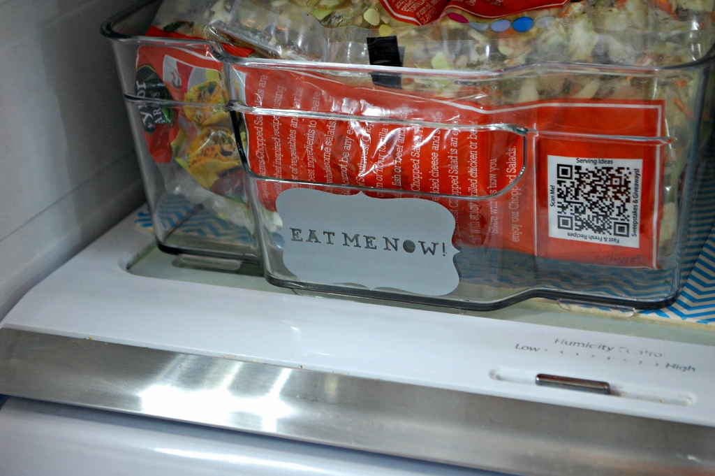 Fridge Organization to Reduce Waste | missfrugalfancypants.com