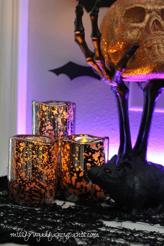 Halloween Decor with LIGHTIFY Lighting | missfrugalfancypants.com