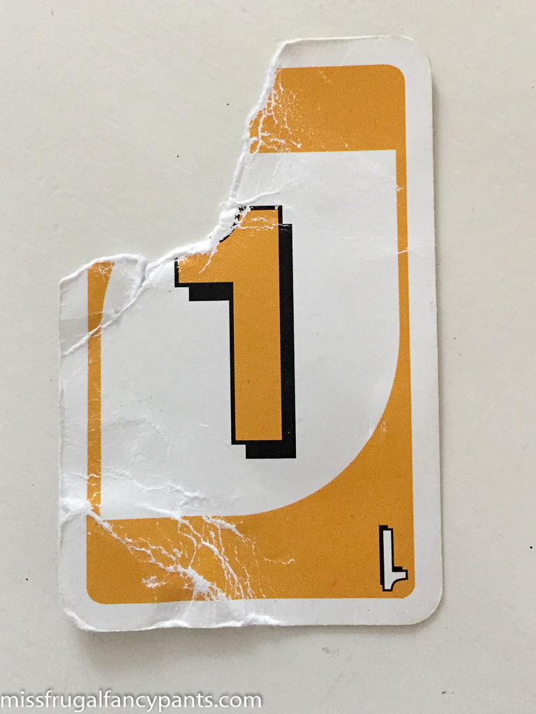 DIY Uno Cards / Skip-Bo Cards Replacement Box | missfrugalfancypants.com
