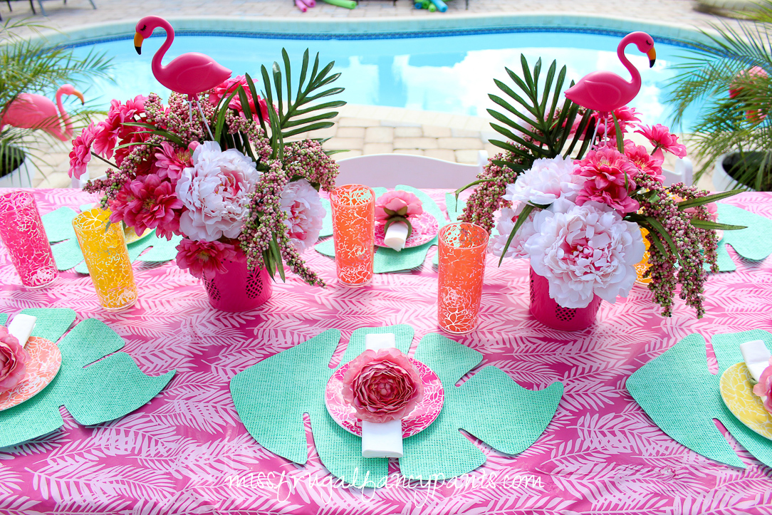 Lilly Pulitzer | Cabana Party | Flamingo Birthday Party | missfrugalfancypants.com