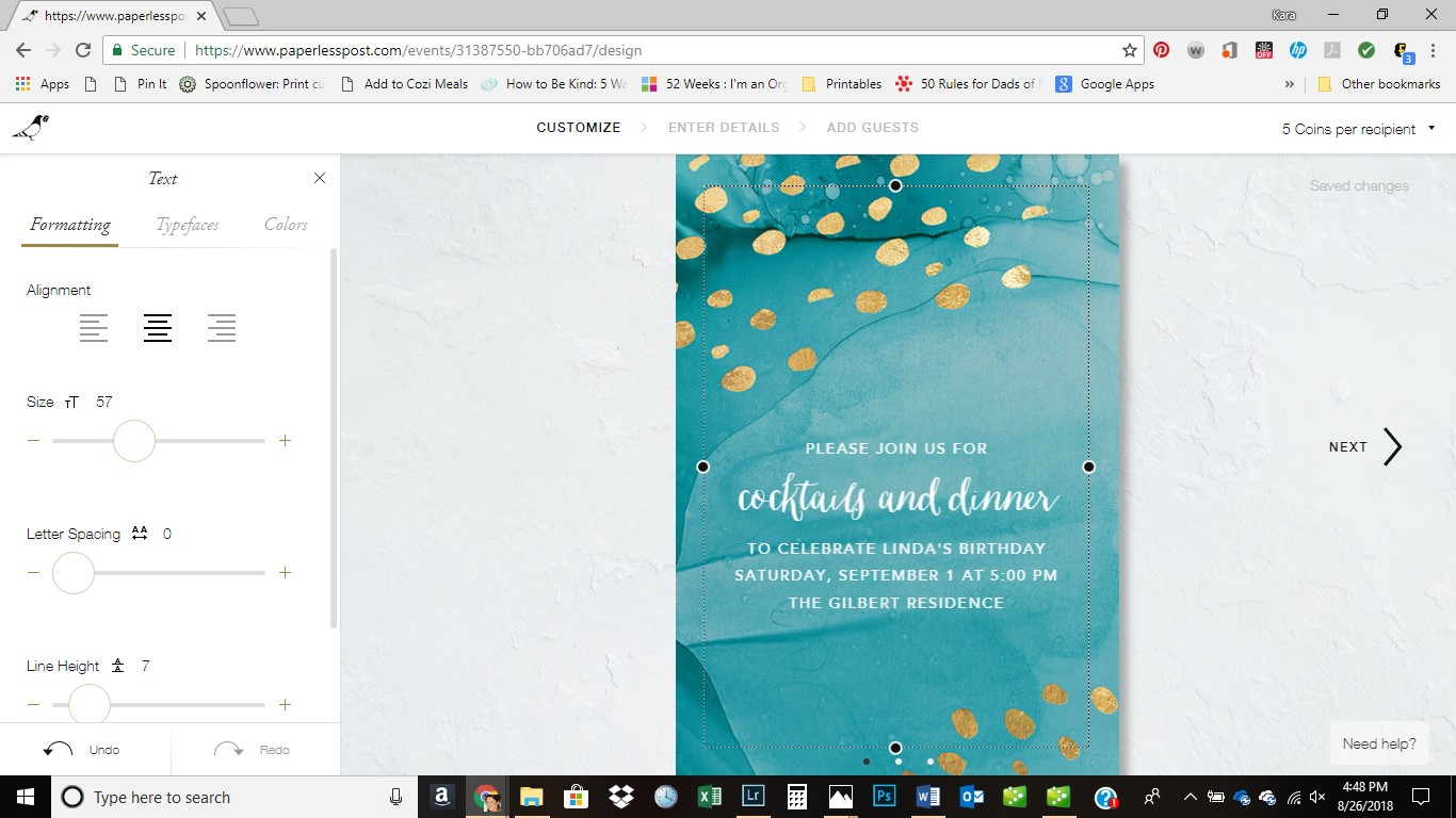 Paperless Post Review | Customized Online Invitations | missfrugalfancypants.com