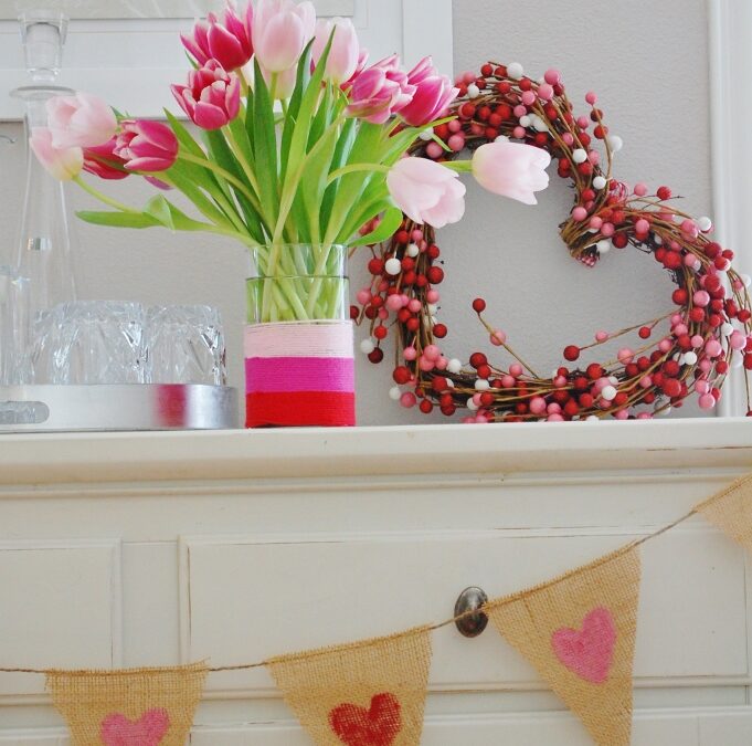 Quick DIY Valentine’s Day Banner