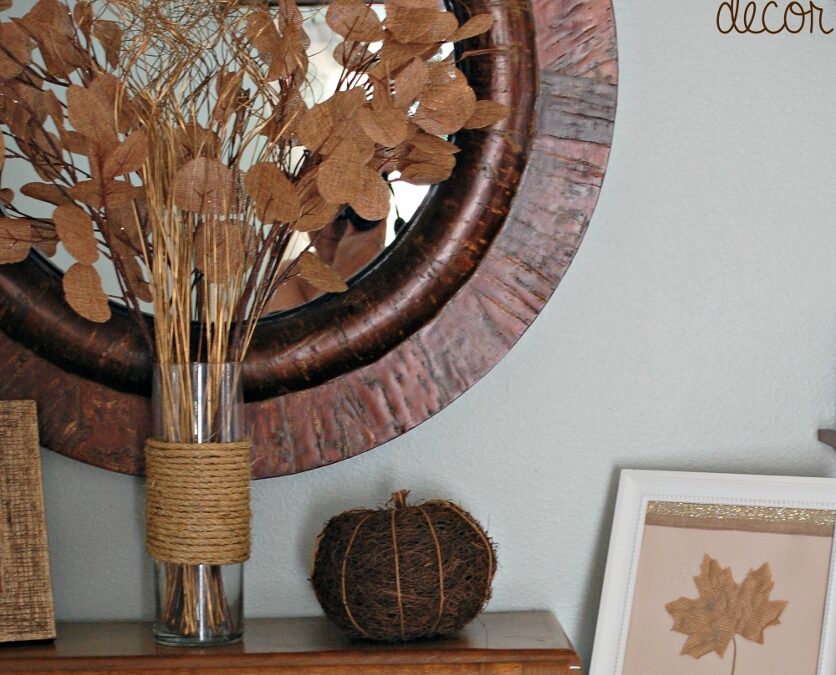 A Few More Simple Thanksgiving Decor Ideas